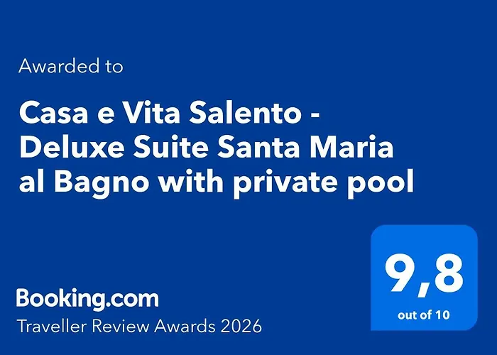 Casa e Vita Salento - Deluxe Suite Santa Maria al Bagno with private pool
